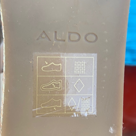 Aldo Pale Rose Gold Sandals Sz 7.5 (8) - Picture 13 of 16